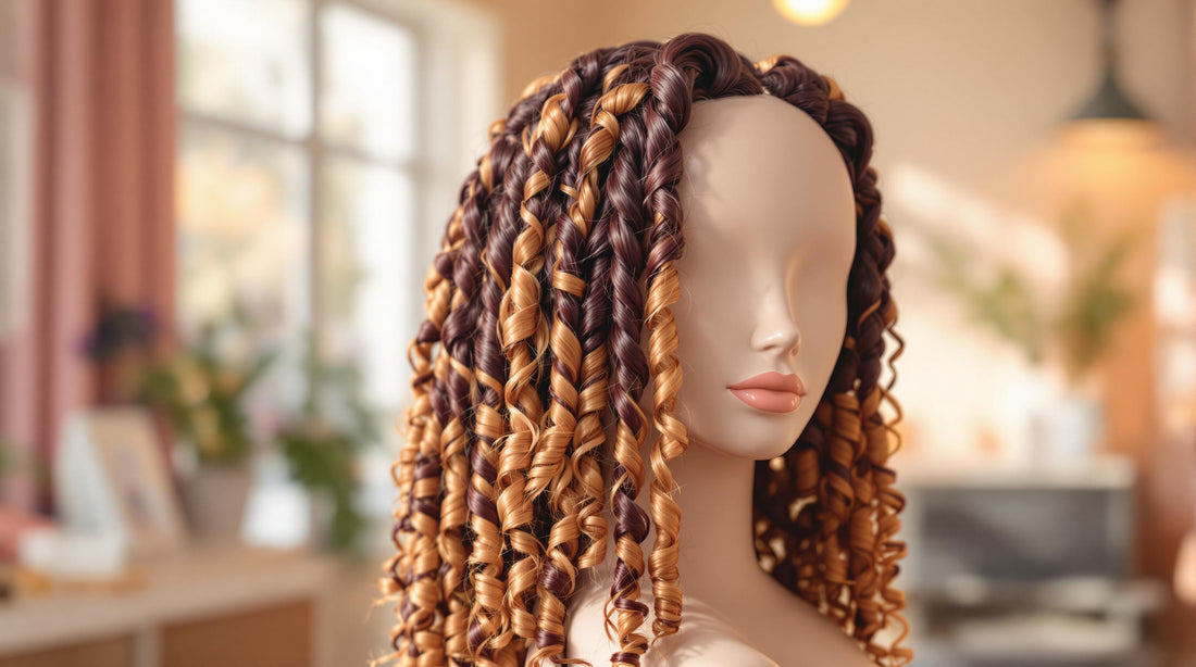 How To Curl Kanekalon Braids Safely