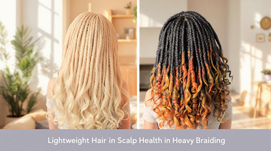 Lightweight vs. Heavy Braiding Hair: Key Differences