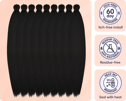 Apple Cider Vinegar Pre-Rinsed Braiding Hair 8 Bundles 26"